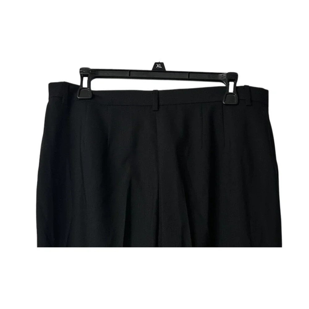 NWT Zanella Italy Jenna Womens Black‎ Wool Dress Pants Slacks Trousers Size 14